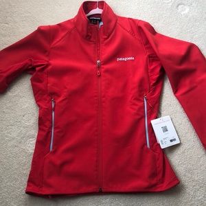 NWT Patagonia jacket, red size small